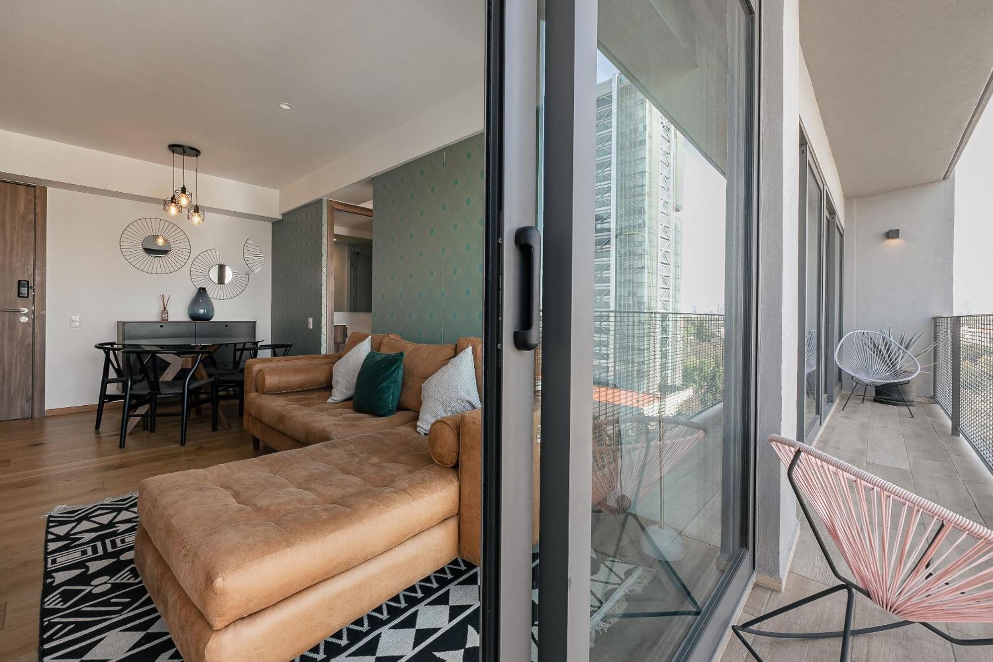 The Taman Loft Chic 2br 2ba In A Condea Apartamento Cidade do México